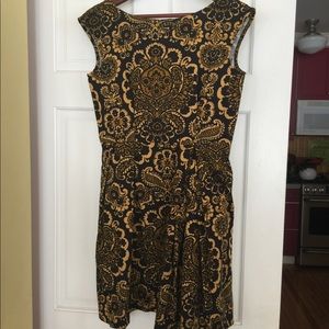 CLOSET gold dress